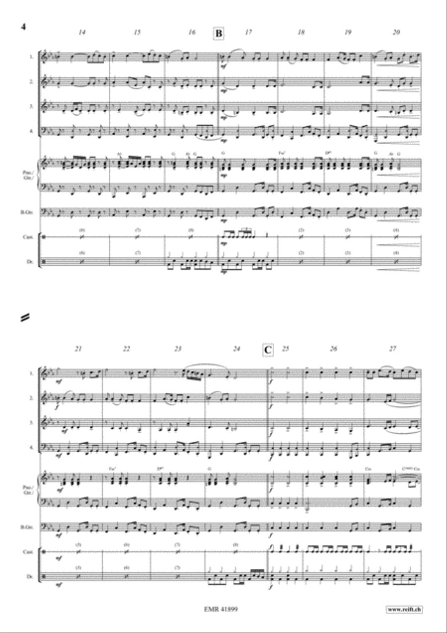 Hava Nagila Bass Guitar scores gallery preview page 4