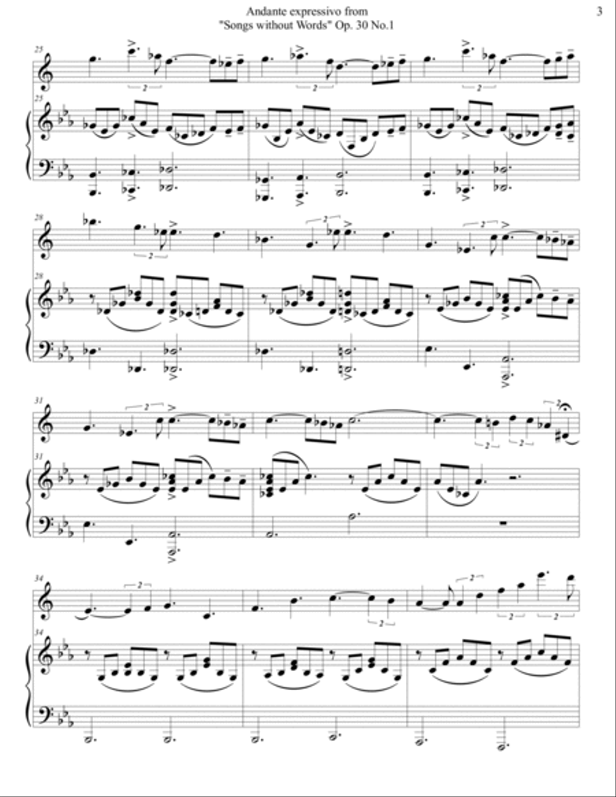 Andante expressivo from 