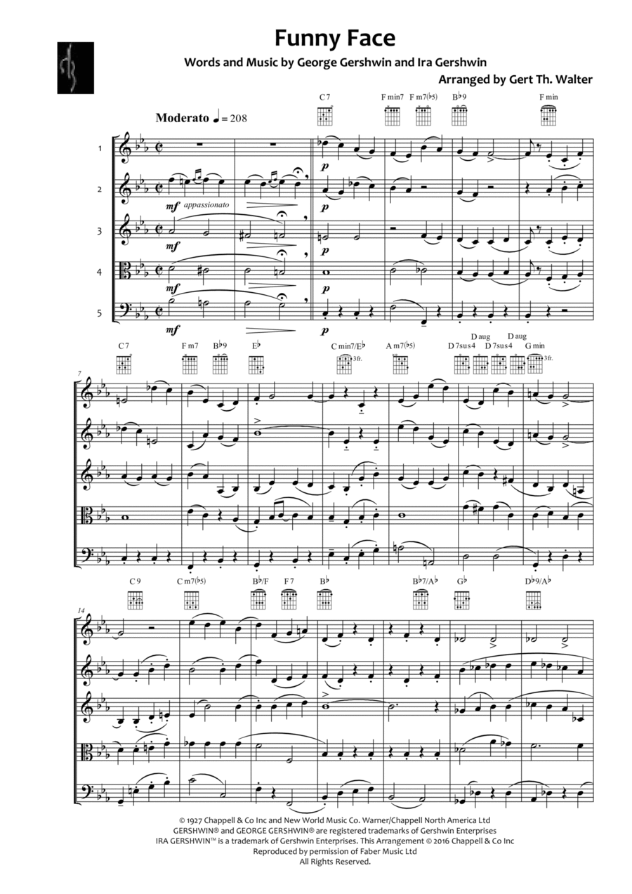Funny Face School and Community scores gallery preview page 1