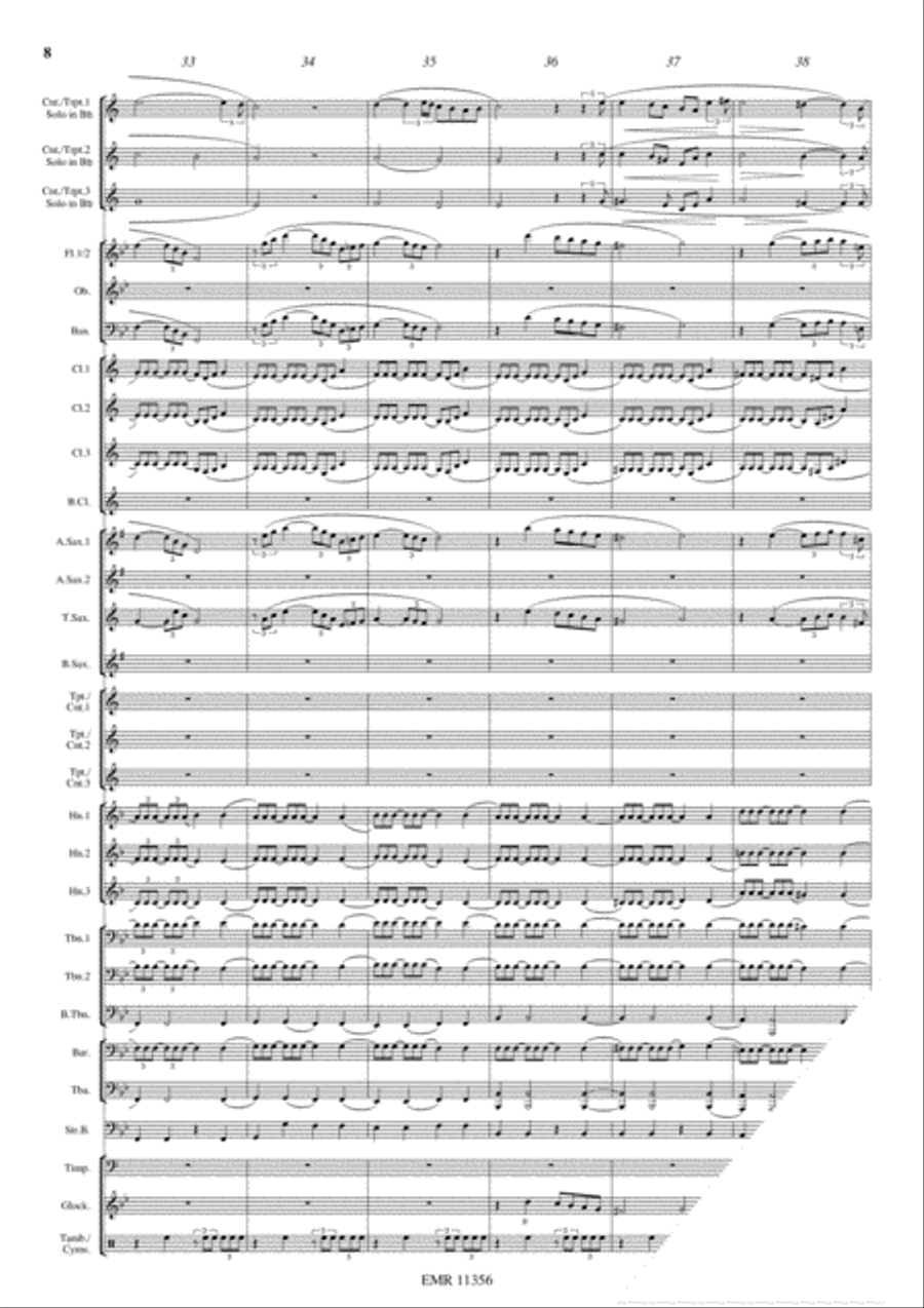 Ave Maria Ave Maria Concert Band scores gallery preview page 9