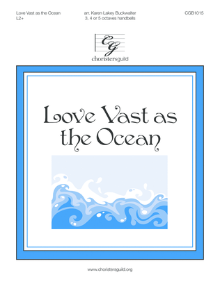Book cover for Love Vast as the Ocean