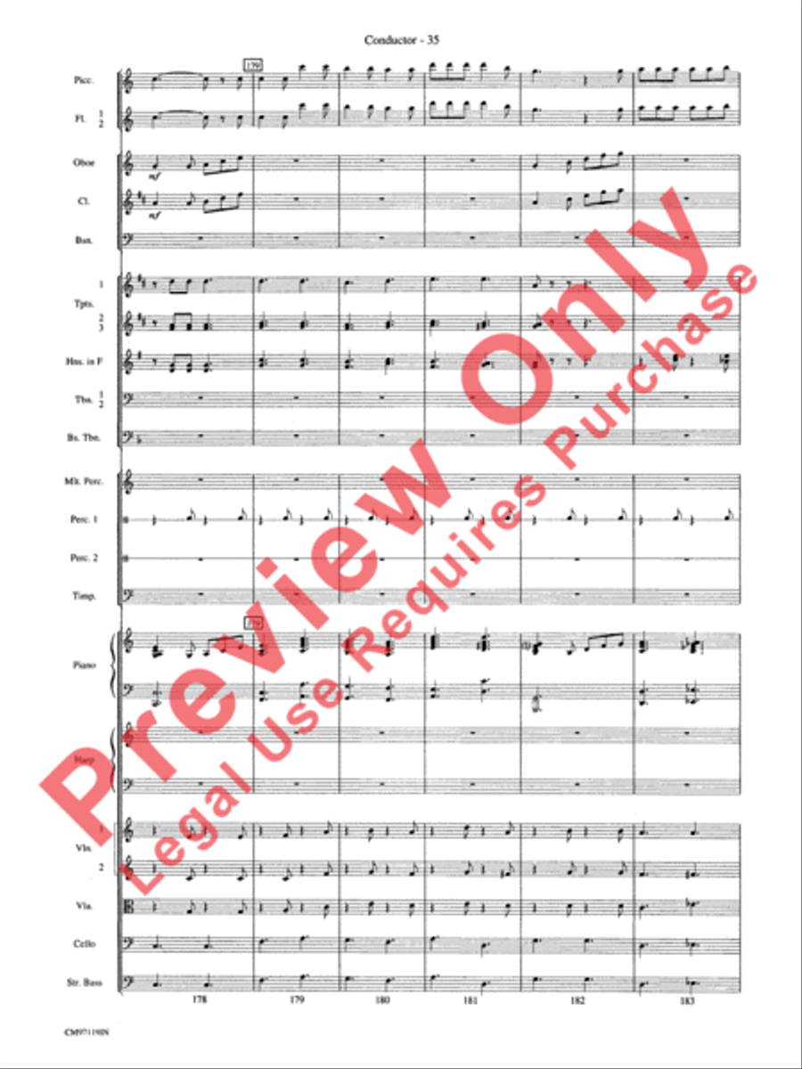 The Wizard of Oz -- Choral Revue Choir scores gallery preview page 36