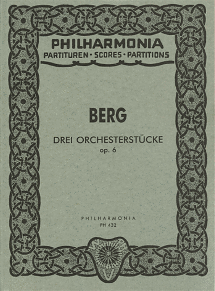 Three Pieces for Orchestra, Op. 6 Orchestra scores gallery preview page 1