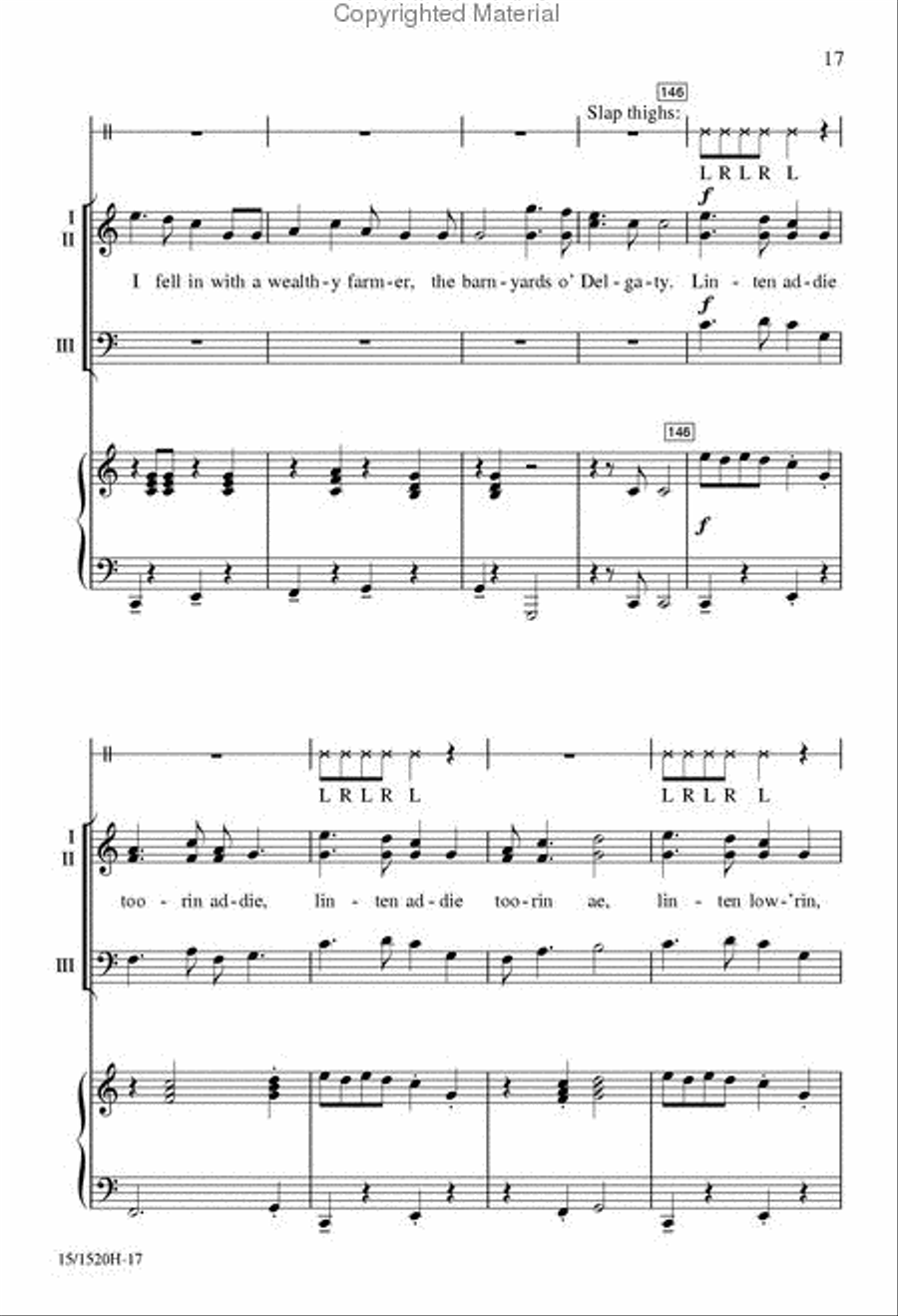A Scottish Tribute 3-Part scores gallery preview page 16