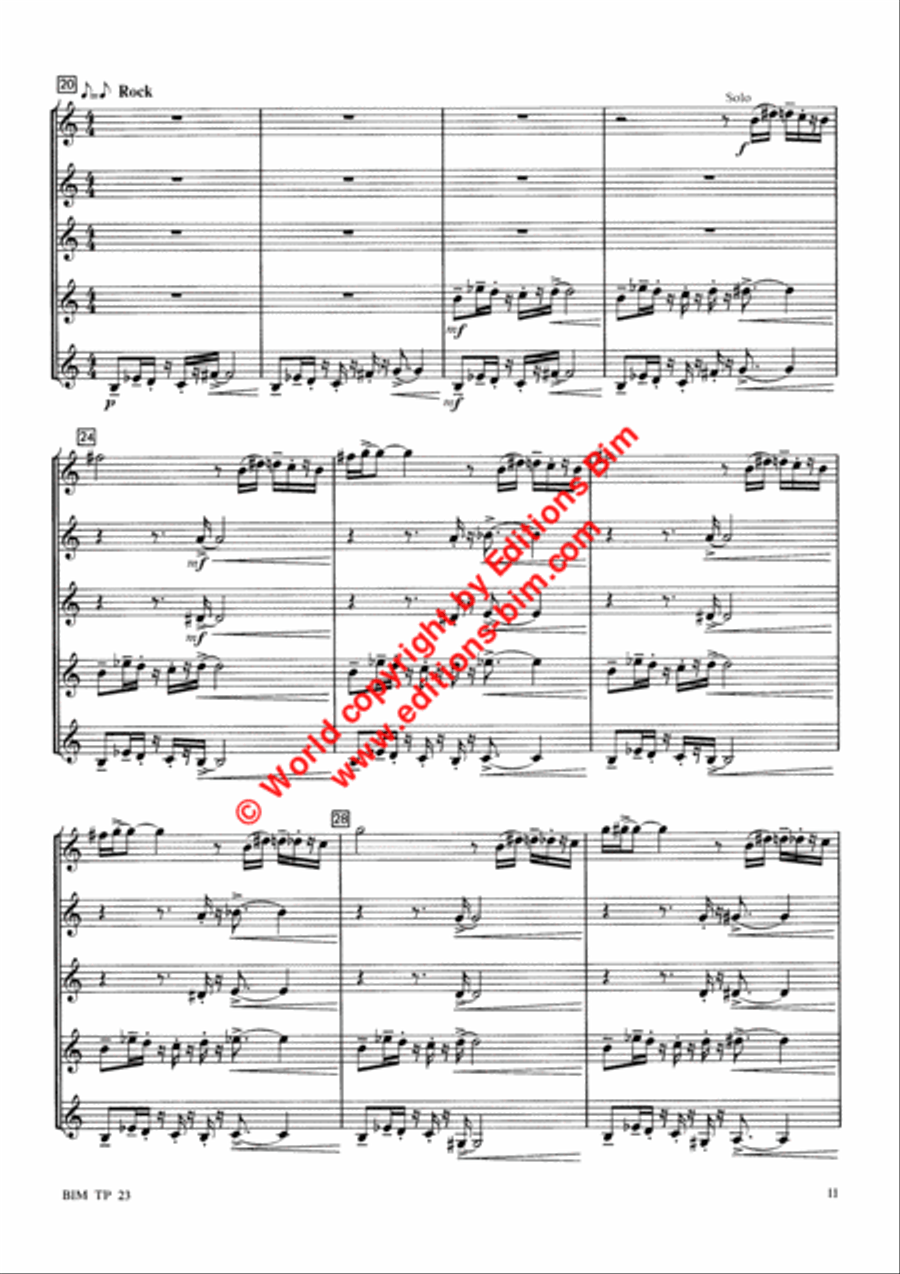 5 Steps to the Answer Trumpet scores gallery preview page 8