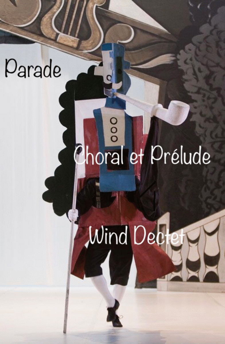 Satie: Parade - Choral & Prélude de rideau rouge - wind dectet image number null
