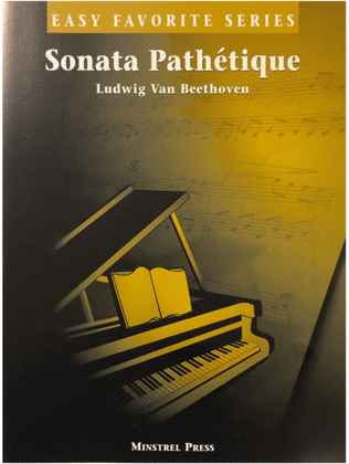 Book cover for Sonata Pathetique Easy Favorite Piano Solo