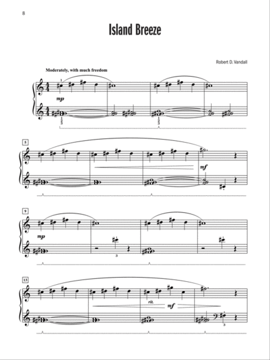 Celebrated Lyrical Solos, Book 1 Easy Piano scores gallery preview page 3