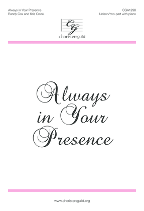 Book cover for Always in Your Presence