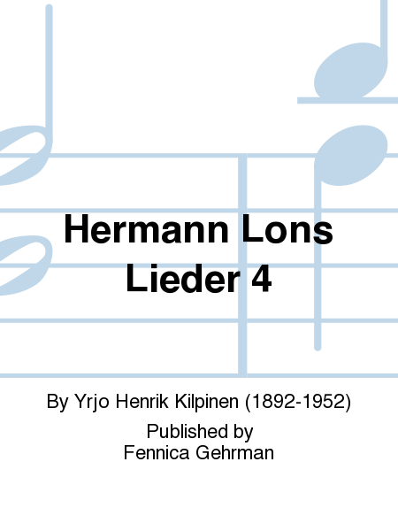 Hermann Lons Lieder 4