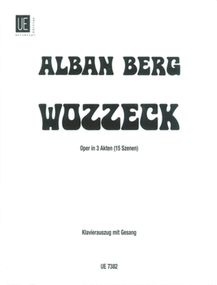 Book cover for Wozzeck, Vocal Score