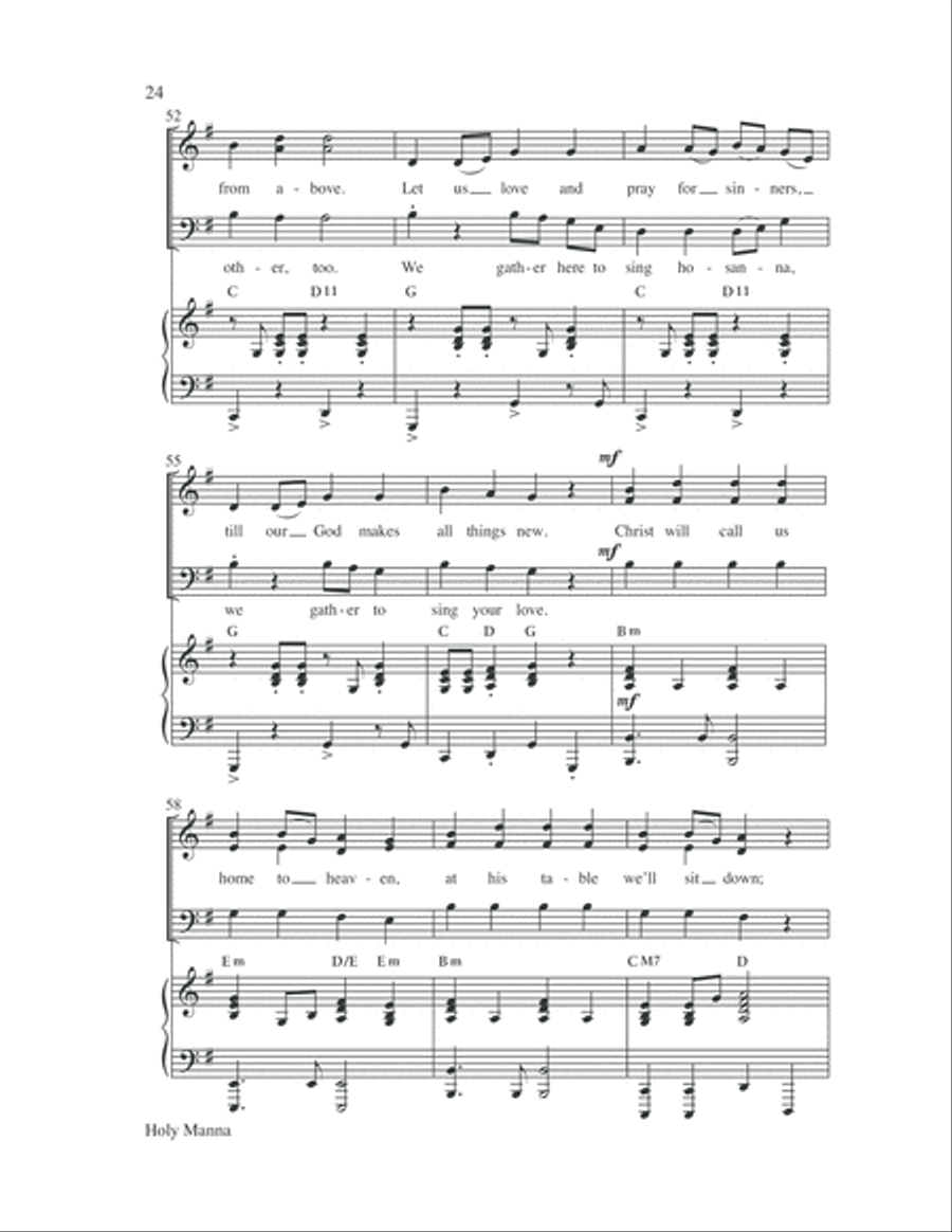 Easy Anthems, Vol. 4 3-Part scores gallery preview page 25