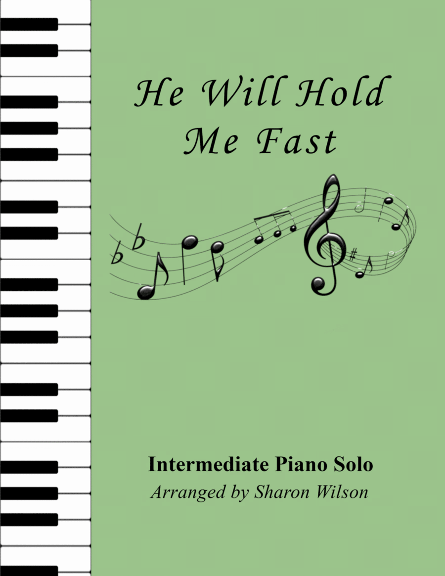 He Will Hold Me Fast Piano Solo scores gallery preview page 1