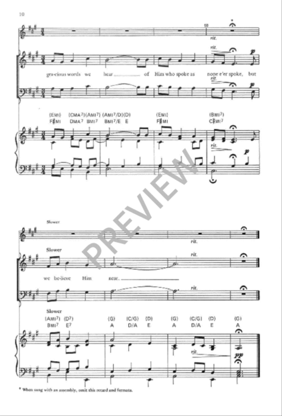 We Walk By Faith We Walk By Faith 4-Part scores gallery preview page 11