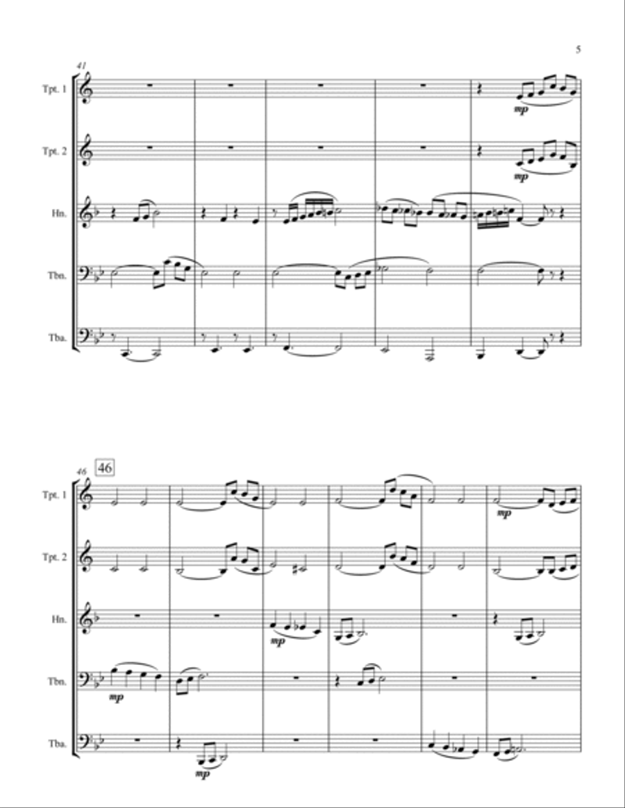 As Long As He Needs Me School and Community scores gallery preview page 5