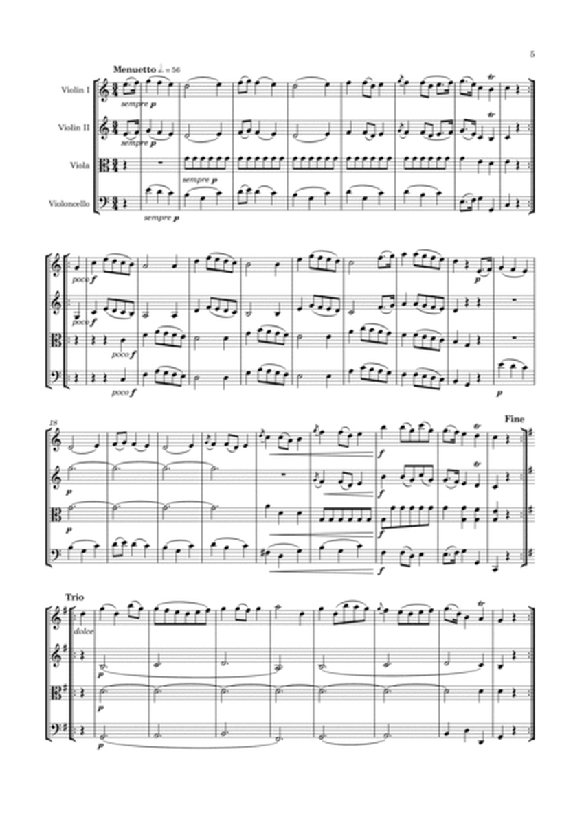 Haydn - String Quartet in C major, Hob.III:14 ; Op.3 No.2 - Attributed to Roman Hoffstetter