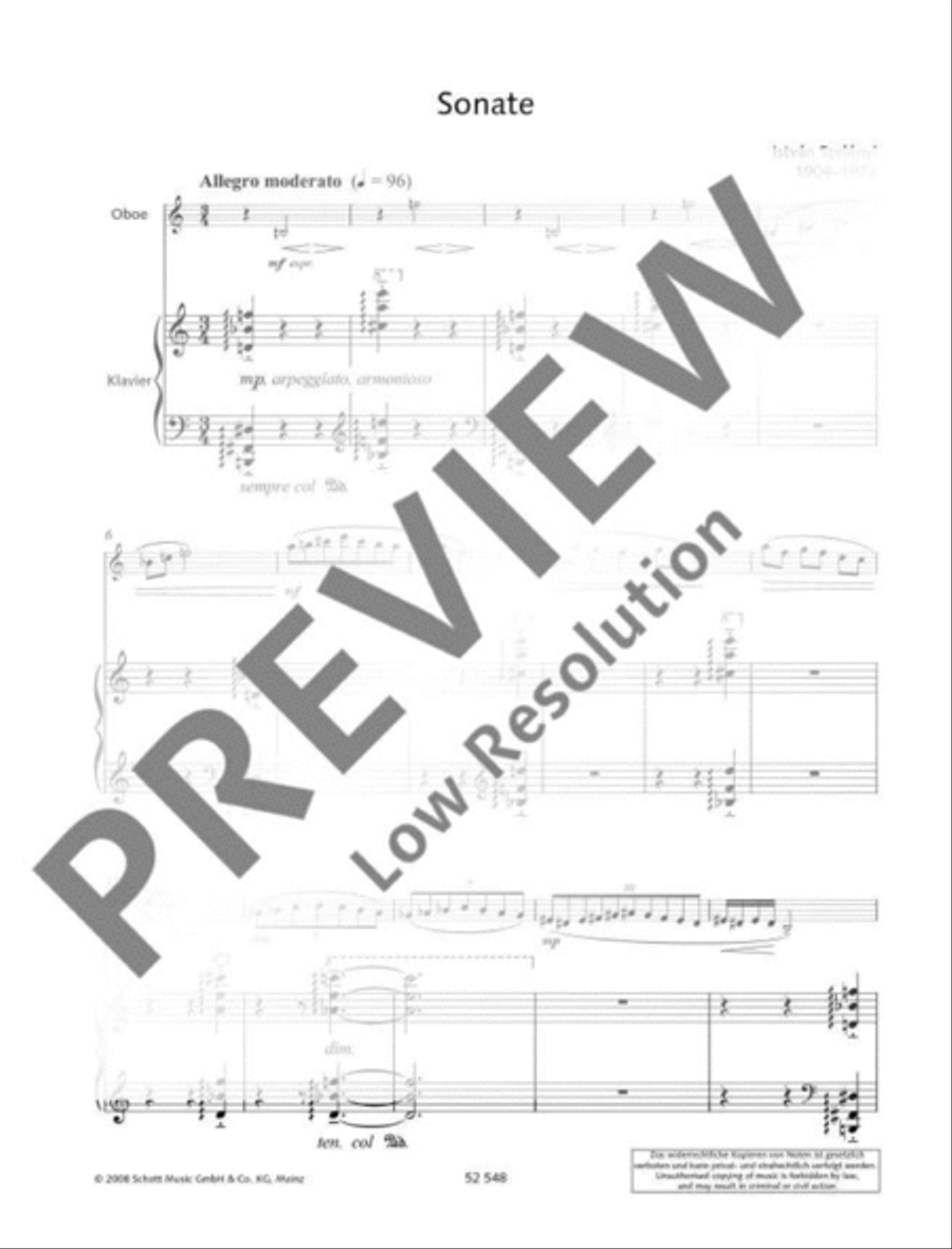 Sonata Sonata Piano Accompaniment scores gallery preview page 5