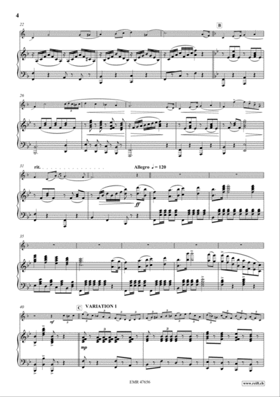 Air Varie Air Varie Horn scores gallery preview page 6