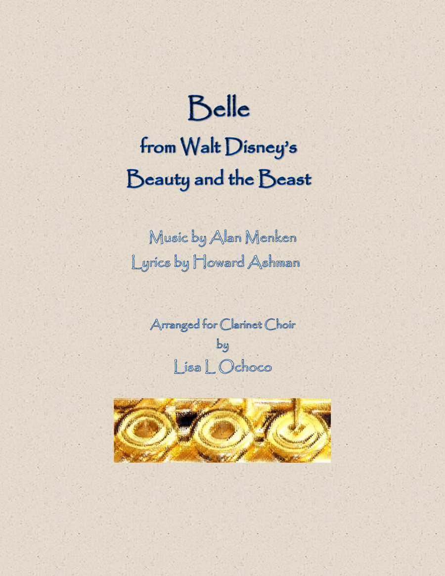 Belle Clarinet Choir scores gallery preview page 1
