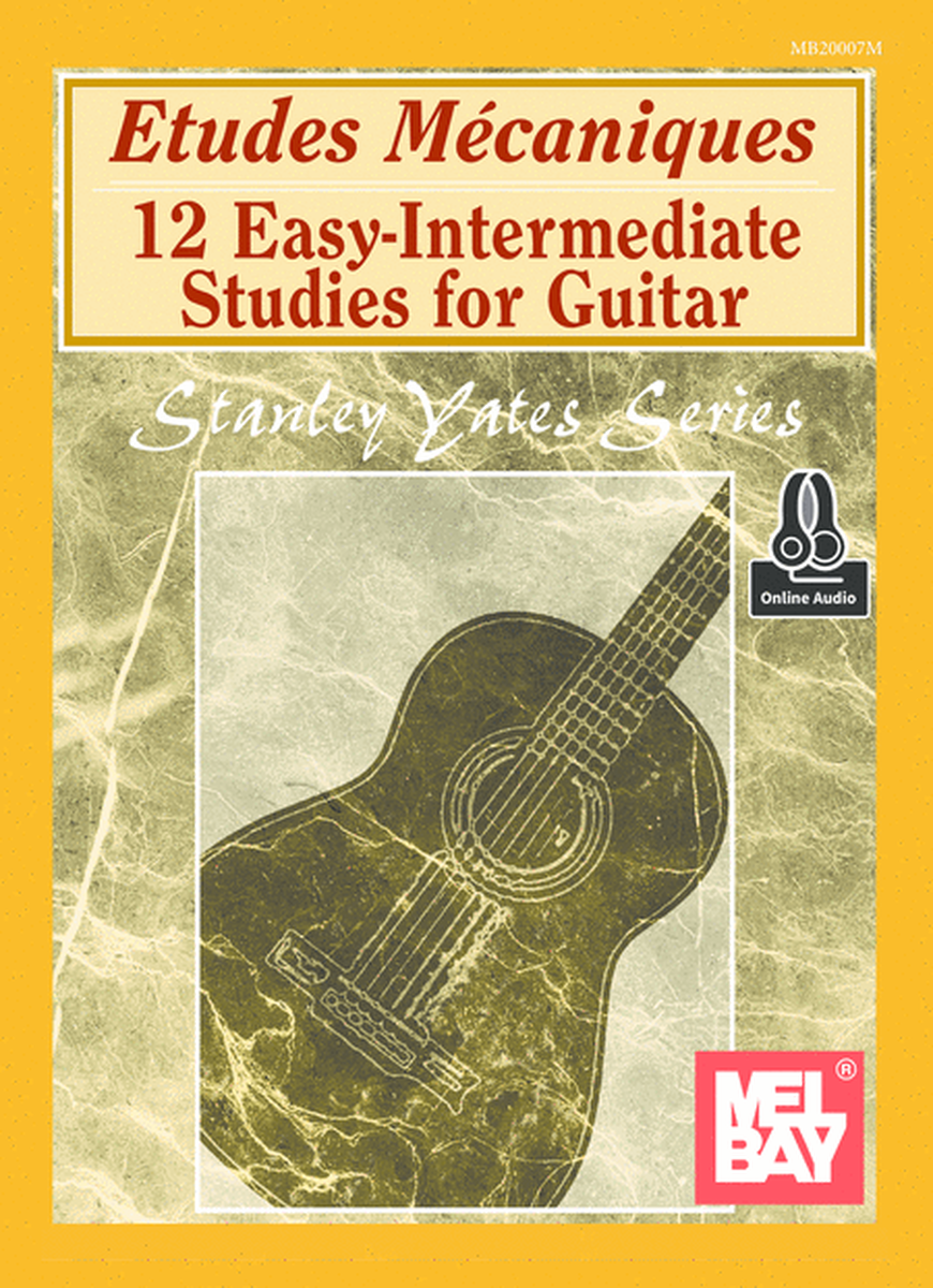 Etudes Mecaniques-12 Easy-Intermediate Studies for Guitar image number null