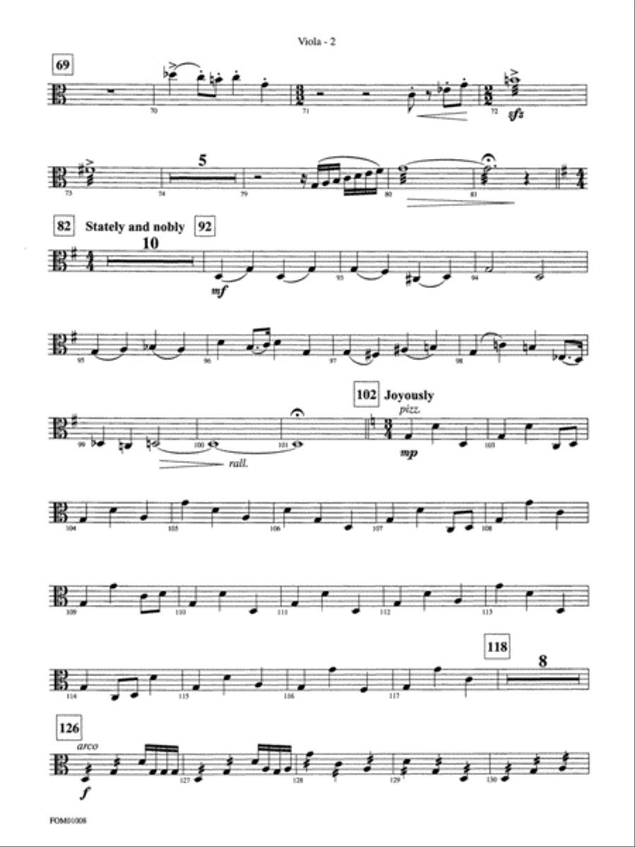 Harry Potter Symphonic Suite: Viola Full Orchestra scores gallery preview page 2