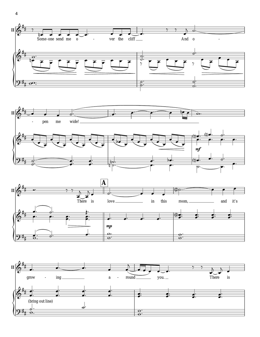 In This Room Voice scores gallery preview page 4