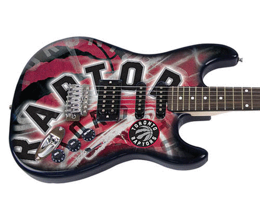 Toronto Raptors Northender Guitar