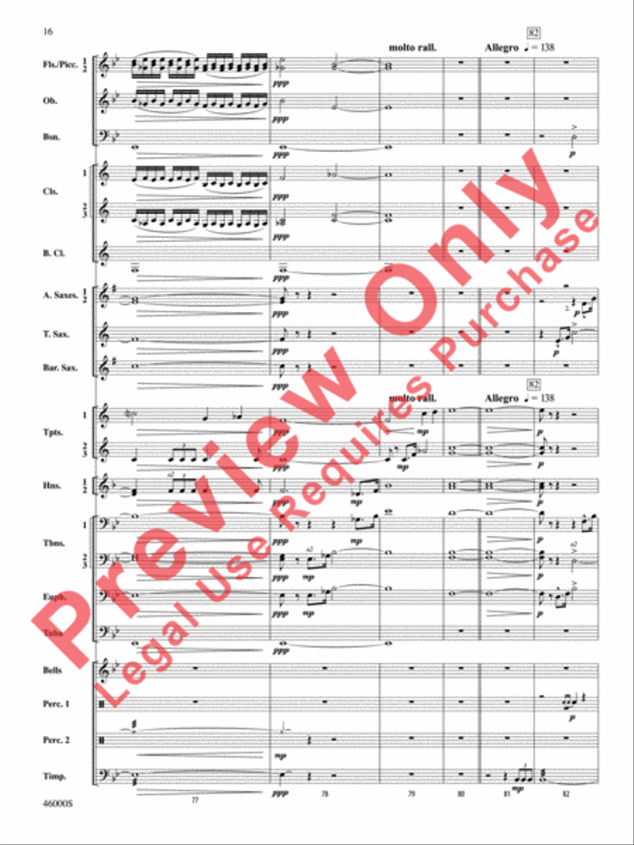 Der Lehrmeister Der Lehrmeister Concert Band scores gallery preview page 17