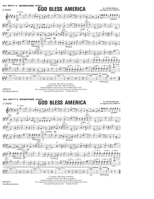 Book cover for God Bless America - C Part