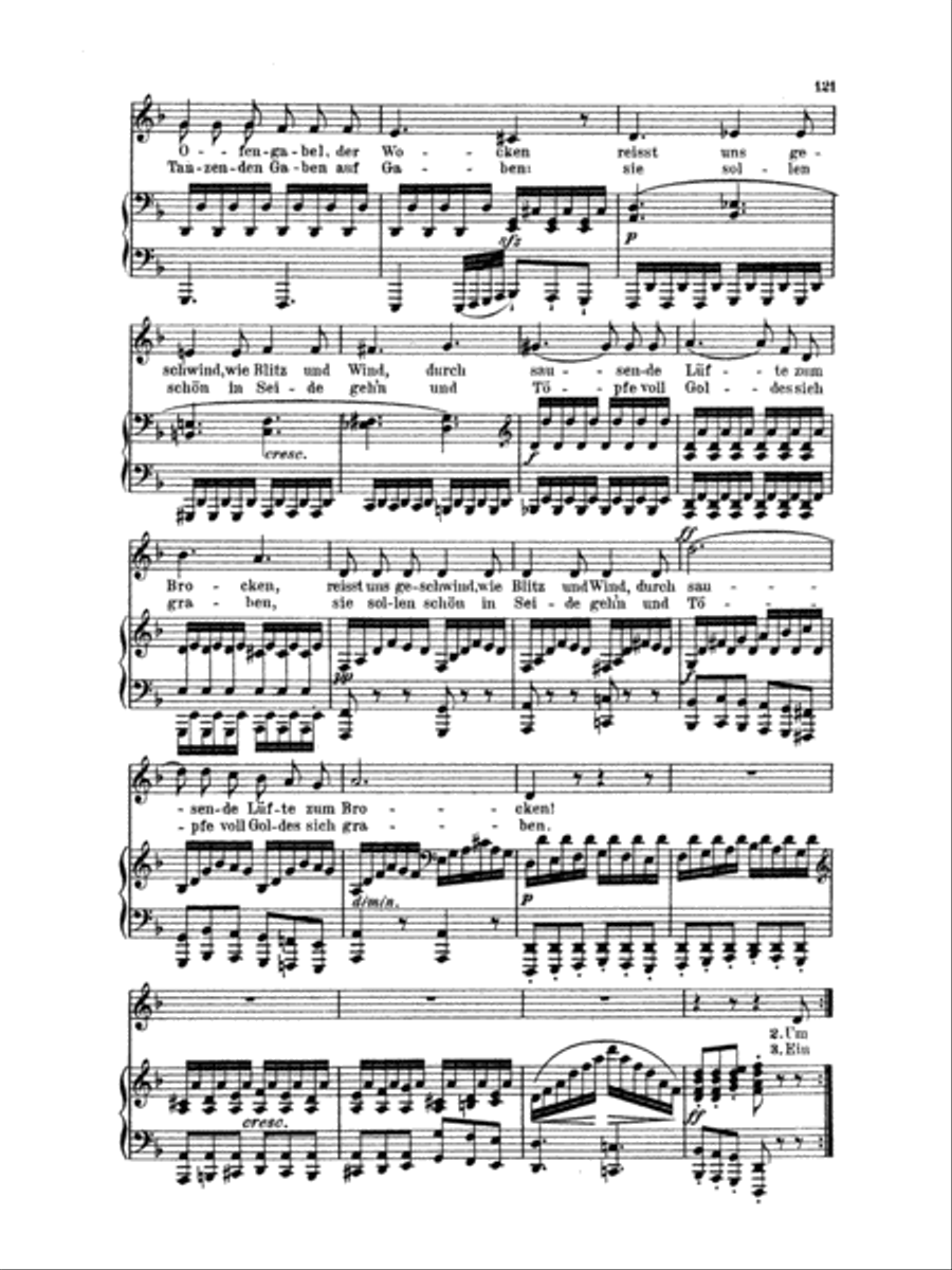 Mendelssohn: 79 Songs, Low Voice (German) Low Voice scores gallery preview page 2