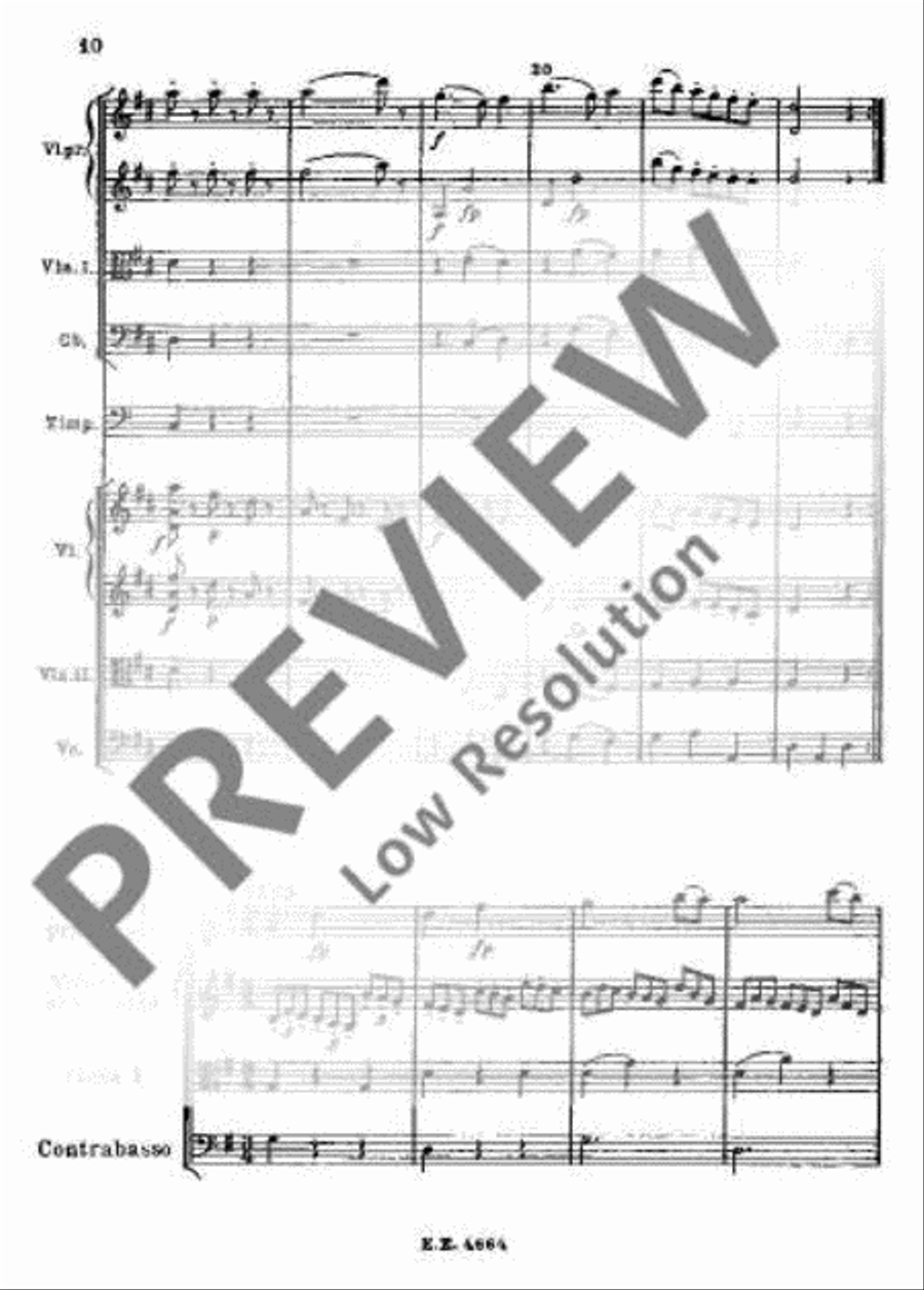 Serenade No. 6 D major Chamber Orchestra scores gallery preview page 15
