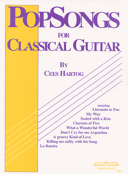 Popsongs for Classical Guitar vol.1