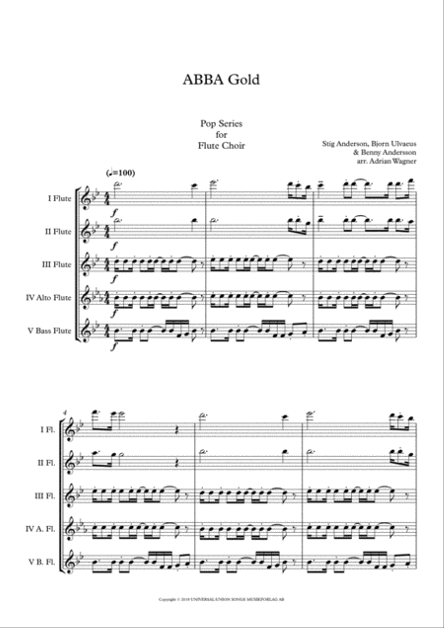 Overture/prologue Woodwind Ensemble scores gallery preview page 3
