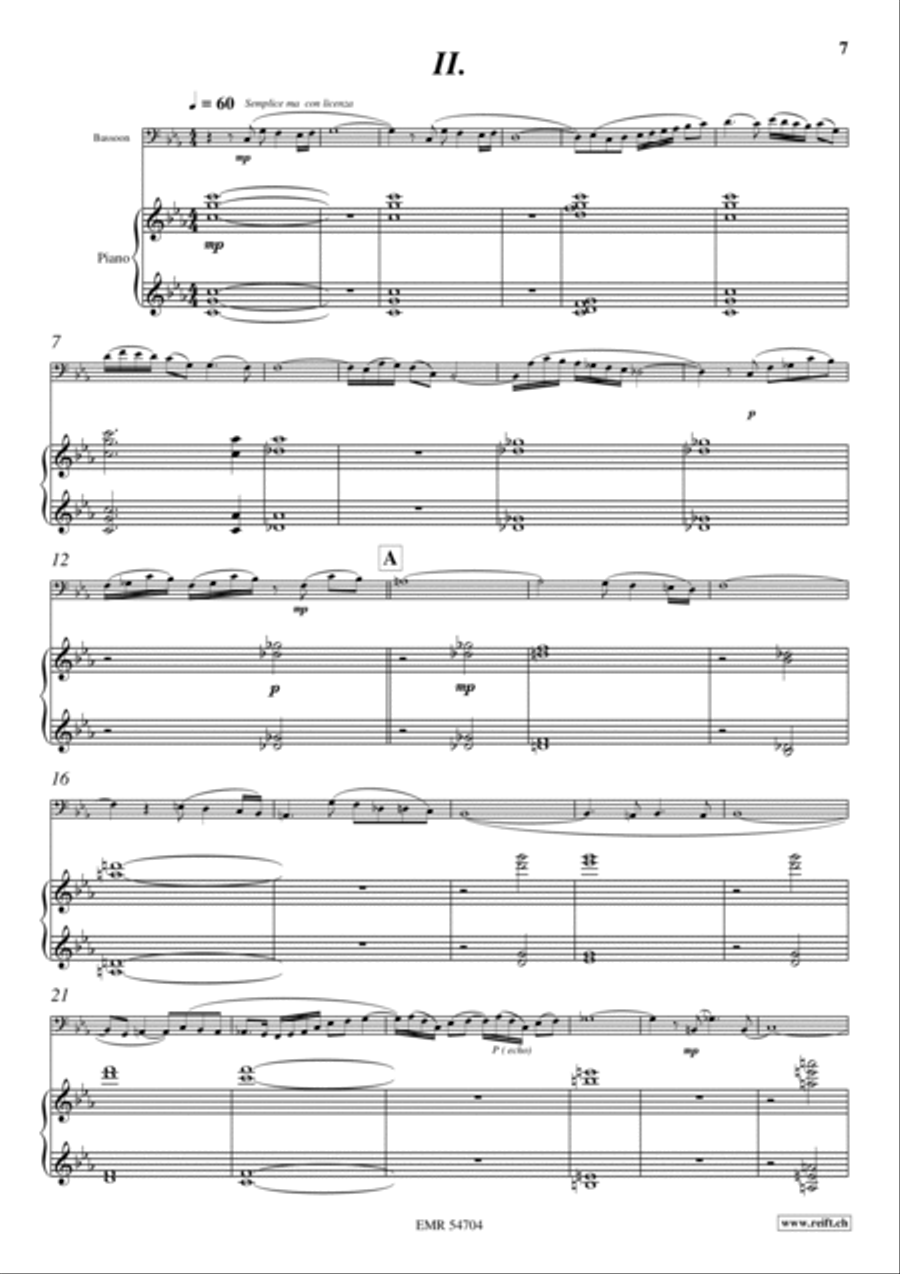 Concertino Bassoon Solo scores gallery preview page 6