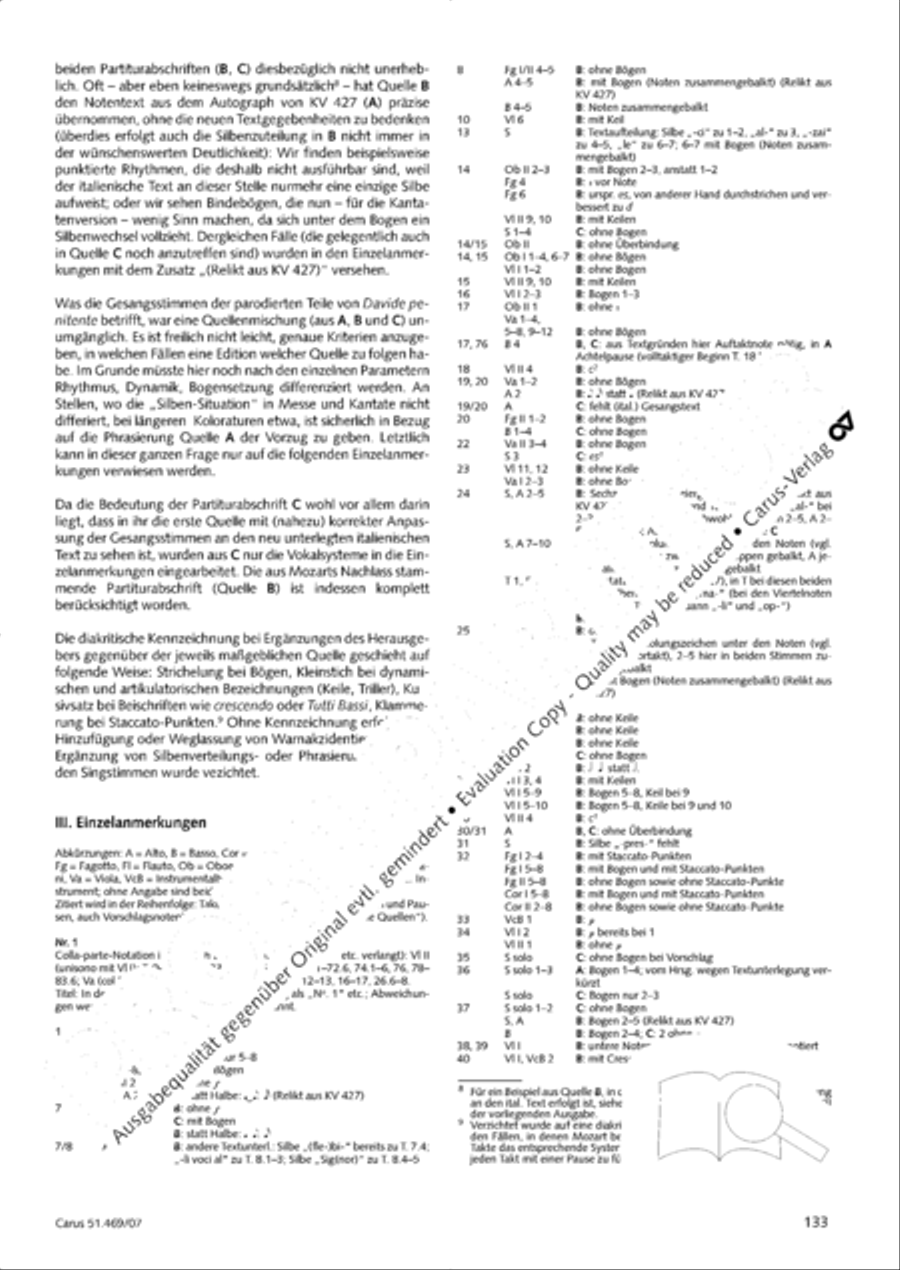 Davide penitente Davide penitente 4-Part scores gallery preview page 146