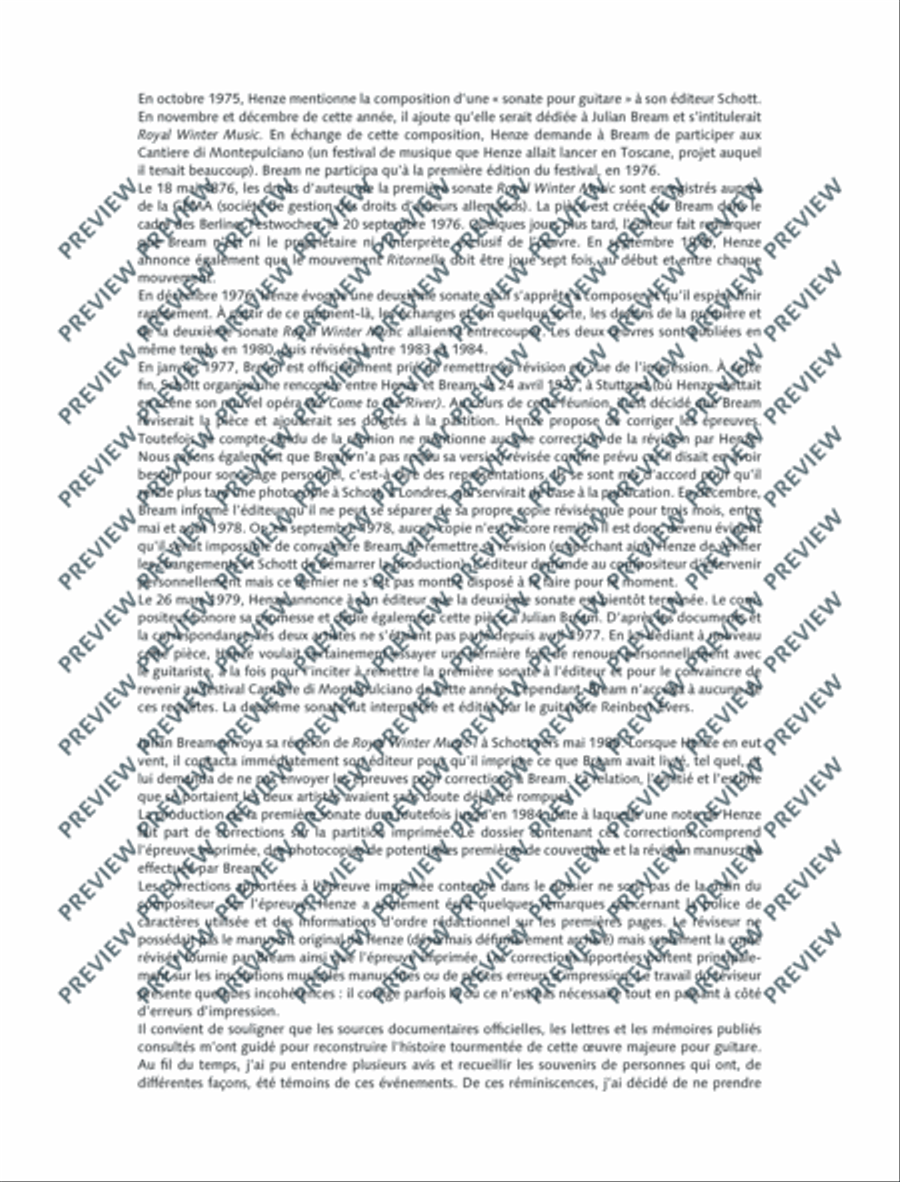 Royal Winter Music Guitar scores gallery preview page 15