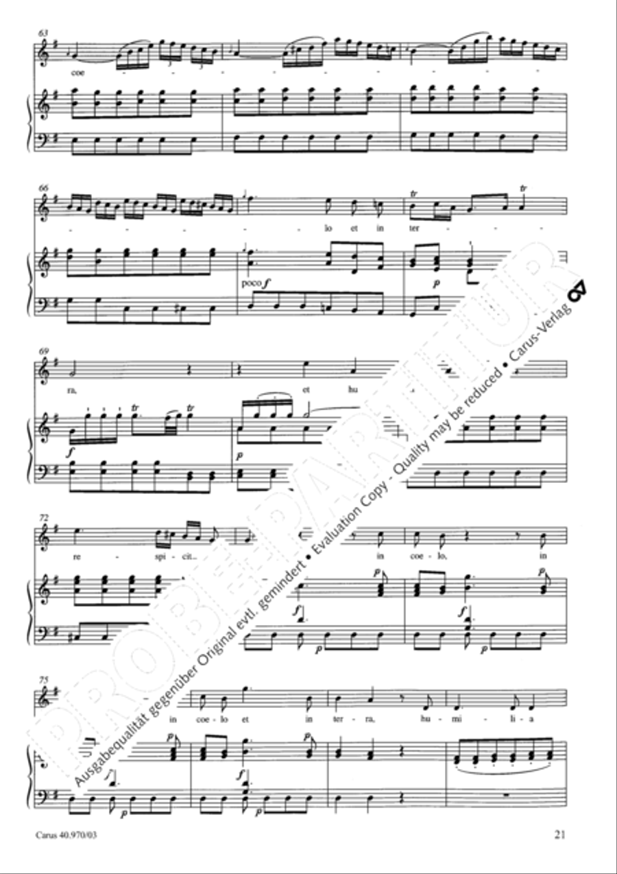 Laudate pueri SSA scores gallery preview page 22