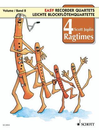 Book cover for 4 Ragtimes