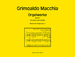 Book cover for Orgelwerke, Band 2: Toccaten und Carillon