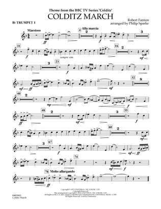 Colditz March (arr. Philip Sparke) - Bb Trumpet 1