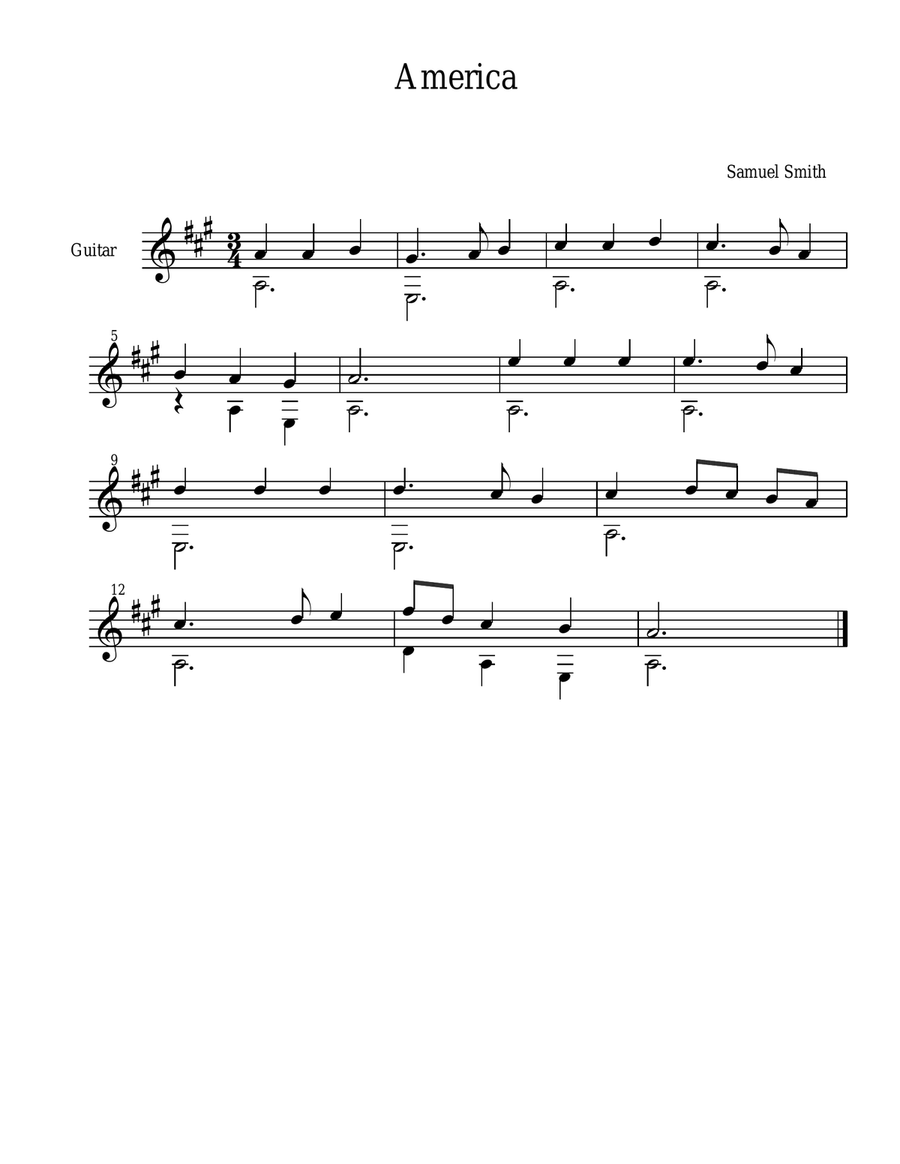 Easy Classical Guitar Hymns Acoustic Guitar scores gallery preview page 2