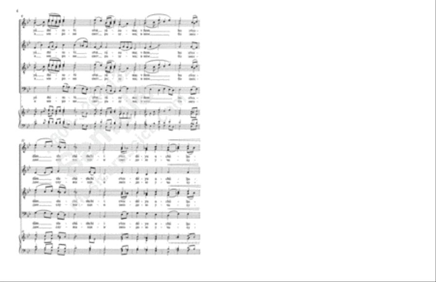 Troparion for the Nativity of Christ Choir scores gallery preview page 3