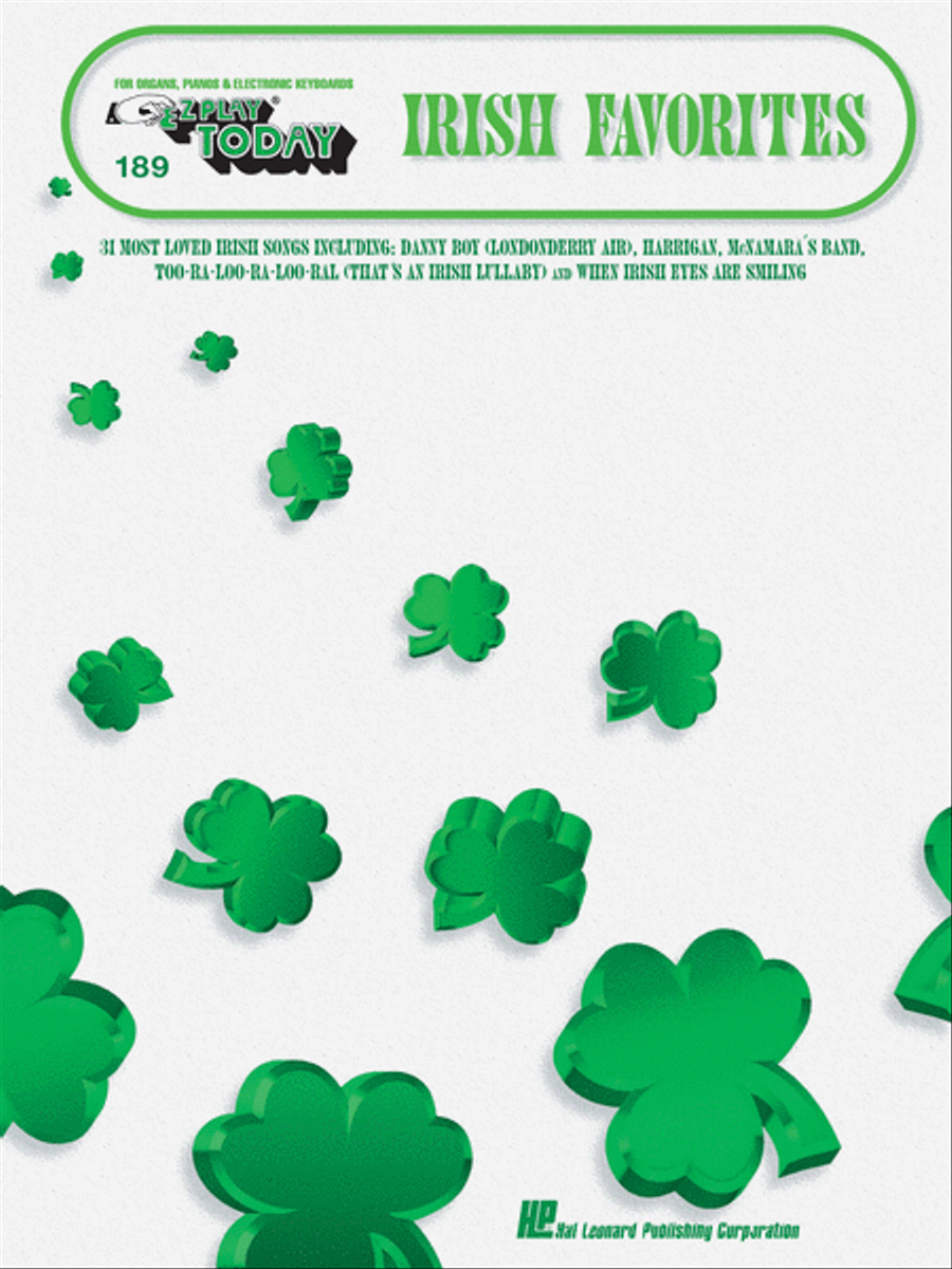 Irish Favorites Irish Favorites Electronic Keyboard scores gallery preview page 1