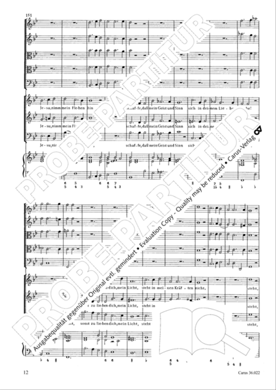 Kommst du, Licht der Heiden Choir scores gallery preview page 13