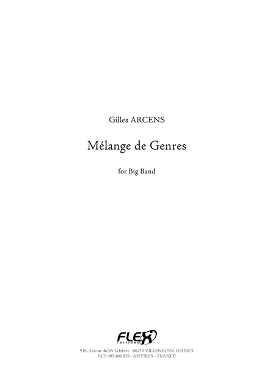 Melange de Genres Big Band scores gallery preview page 1