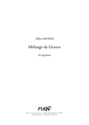 Book cover for Melange de Genres