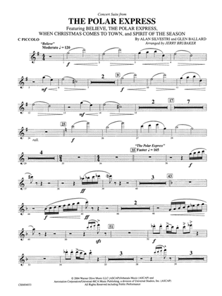 The Polar Express, Concert Suite from: Piccolo