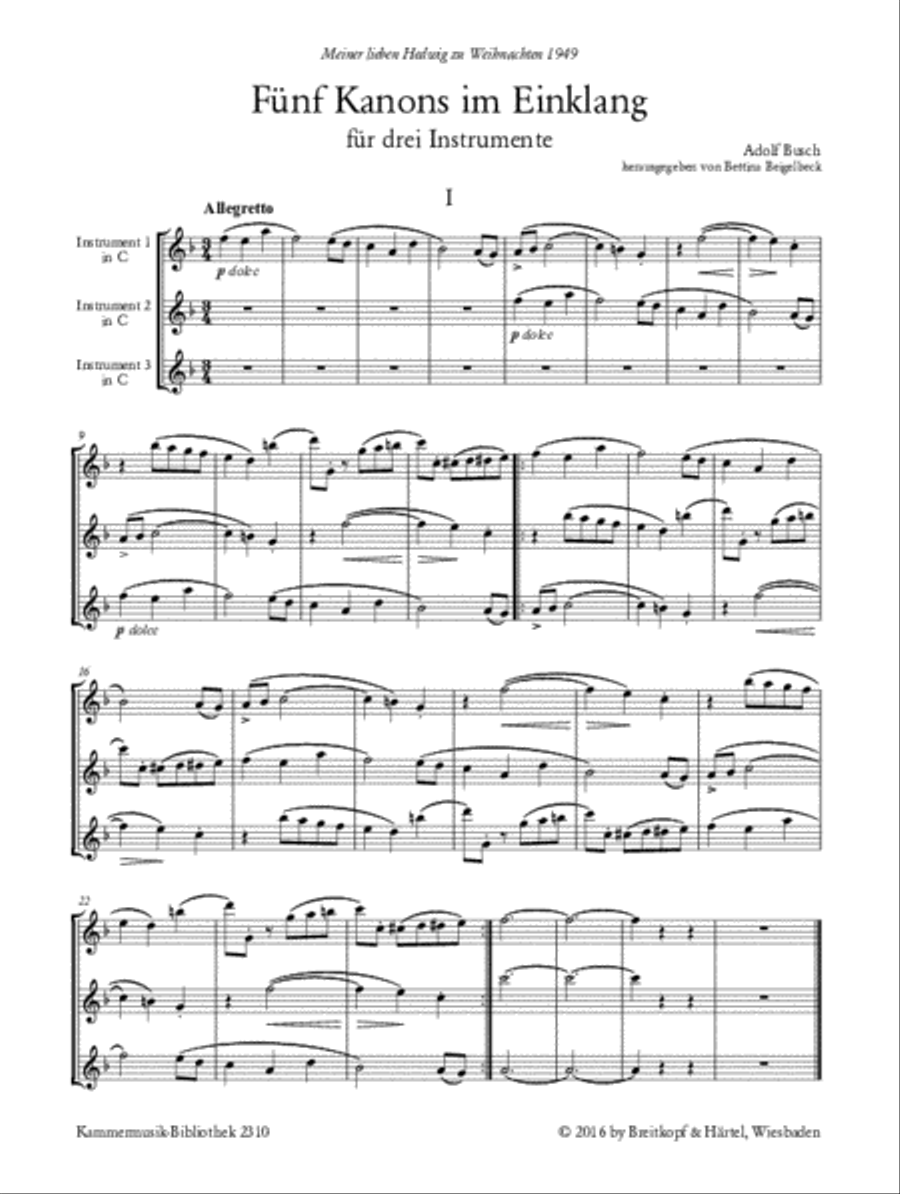 5 Canons in Unison 5 Canons in Unison Unison Choir scores gallery preview page 2