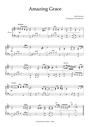 Amazing Grace (Piano intermediate 2)