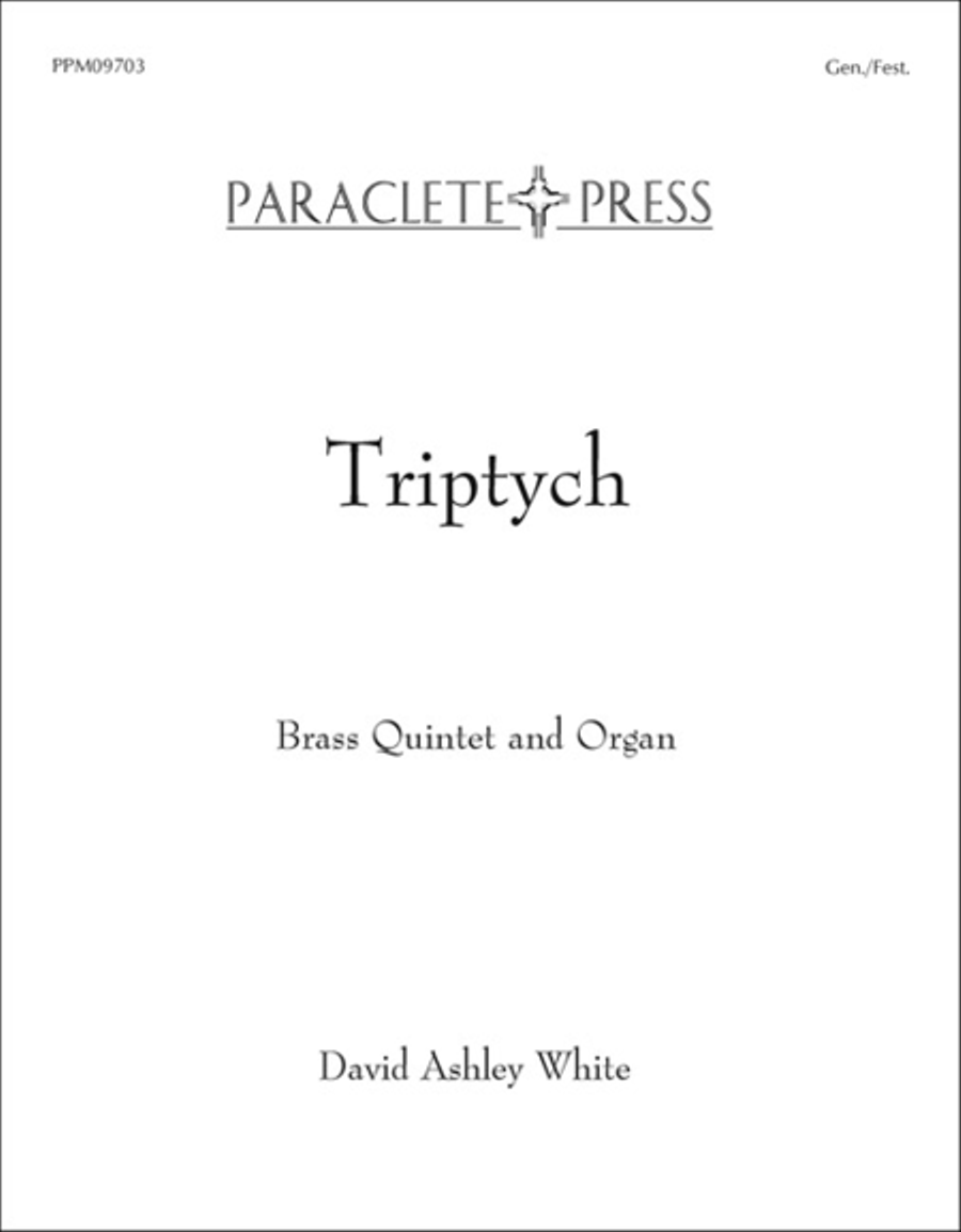 Triptych Choir scores gallery preview page 1